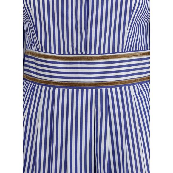 Ella Women Striped Chemisier Dress - Picture 4 of 4